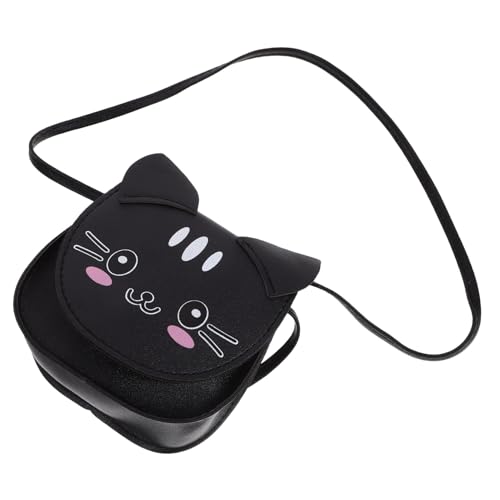 JEWEDECO Katzen-geldbörse Aus Pu-Material Umhängetasche Für Mädchen Klein-Handtasche Mit Crossbody-Gestell Für Teenager Mit Stauraum Für Schlüssel Und Handy Geschenkidee Für Mädchen von JEWEDECO