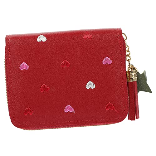 JEWEDECO Karten Pu-geldbörse Für Frauen Cartoon-Design Kartenhalter-geldbörse Langlebig Und Leicht Zum Schutz Von Kreditkarten Und Ausweisen Für Schule Und Einkaufen von JEWEDECO