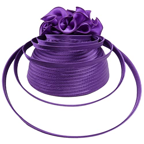 JEWEDECO Fascinator Stirnband Für Damen Hochzeit Braut Teeparty Bankett Kopfschmuck Leicht Und Langlebig Für Diverse Anlässe von JEWEDECO