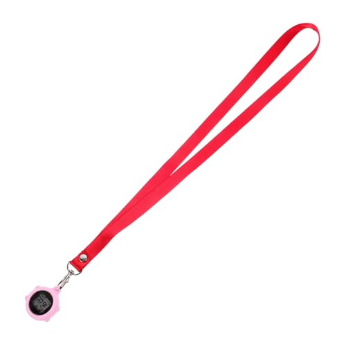 JEWEDECO Ansteckuhr Taschenuhr Leuchtuhr Für Schüler Frauen Und Männer Clip-Uhr Mit Umhängeband von JEWEDECO