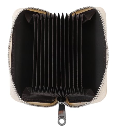 JEWEDECO Kreditkartenetui Für Damen Kartenetui Mit Reißverschluss Geldbörse Pu - Für Karten Münzen Und Kleinigkeiten Eleganter von JEWEDECO