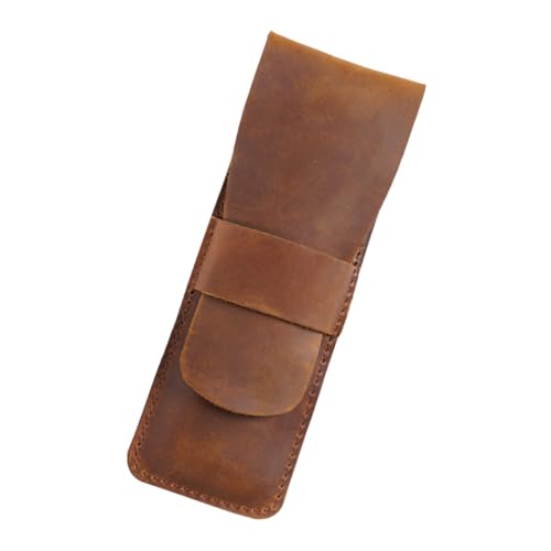 JEWEDECO Leder-stifteetui Stiftehalter Aus Echtem Leder Handgenäht Für Stifte Aufbewahrungstasche Für Business Und Freizeit von JEWEDECO