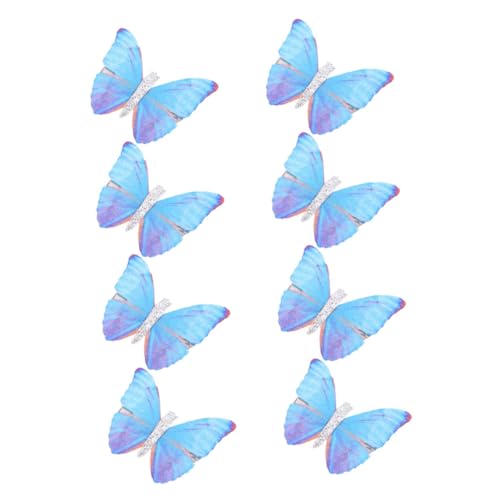 JEWEDECO 8stücke Teiliges Von Schmetterling Haarklammern Für Frauen Leichte Und Komfortable Haaraccessoires Für Besondere Anlässe Und Täglichen Gebrauch Stilvolle Tragbare Haarspangen von JEWEDECO