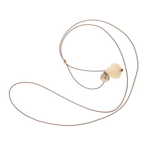JEWEDECO Modische Lange Halskette Für Damen: Boho-halskette Mit Geschnitztem Knoblauch – Schmuckanhänger Im Ethno-stil Für Reisepartys Und Alltagsoutfits JEWEDECO Modische Lange Halskette Für Damen: Boho-halskette Mit Geschnitztem Knoblauch – Schmuckanhänger Im Ethno-stil Für Reisepartys Und Alltagsoutfits von JEWEDECO