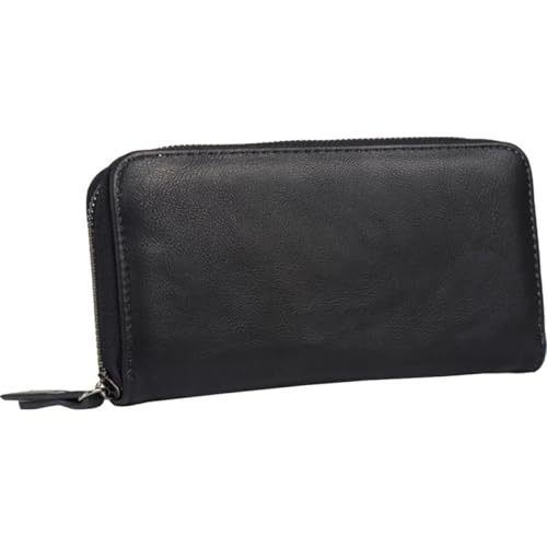 JEWEDECO Multi-funktionale Pu-Leder Geldbörse Mit Reißverschluss Stylisches Kartenetui Für Damen Und Herren Langlebig Und Tragbar Für Alltag Und Reisen von JEWEDECO
