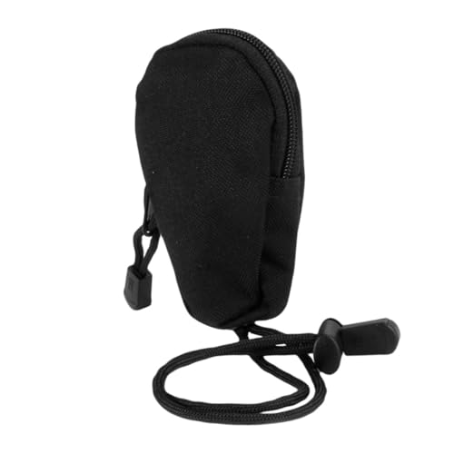 JEWEDECO Mini-geldbörse Aus Nylon Reisetasche Mit Schlüsselring Kompakt Für Outdoor-aktivitäten Mit YKK-reißverschluss Und Wasserabweisender Beschichtung von JEWEDECO