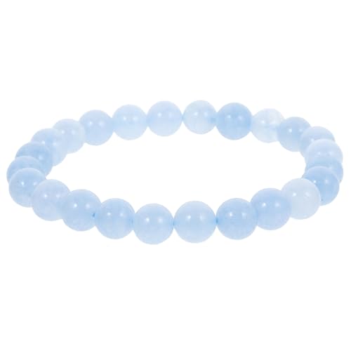 JEWEDECO Perlen Armband Damen Blautöne Beaded Bracelet Unisex Schmuck Langlebig und Angenehm zu Tragen Modisches Accessoire für Alltag und von JEWEDECO