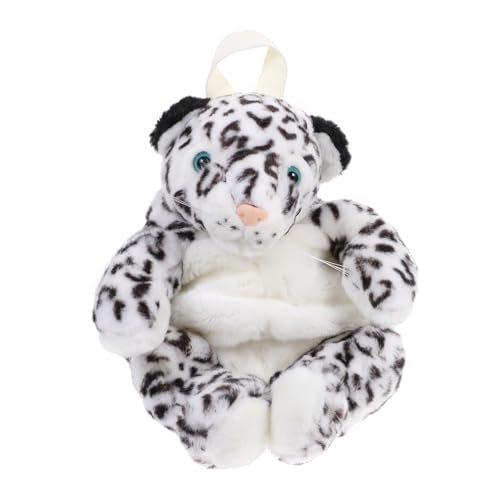 JEWEDECO Plüsch Ebene Rucksack Für Kinder Cartoon Schultasche Mit Abnehmbarer Puppe Bunte Tiermotivation Für Vorschule Und Reisen Geräumig Und Leicht von JEWEDECO