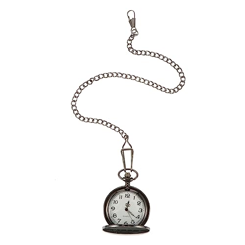 JEWEDECO Hängende Taschenuhr Mit Quarzwerk Vintage Design Für Vatertag Und Geburtstage Stilvolles Für Väter Und Großväter Langlebig Und Präzise Zeitmessung Elegantes Accessoire Für von JEWEDECO