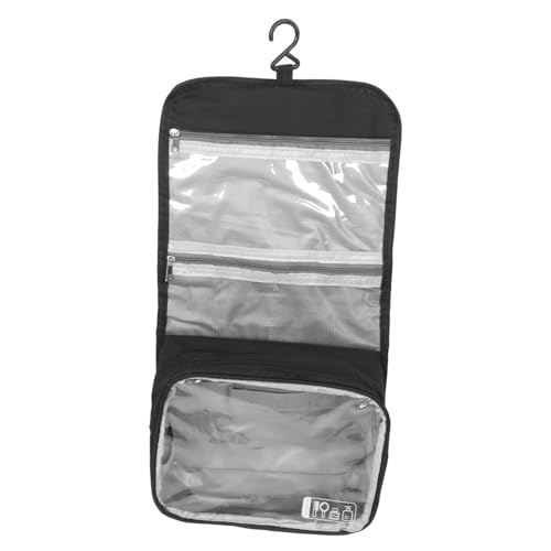 JEWEDECO Faltbare Kosmetiktasche Mit Haken Große Toilettentasche Für Reisen Organizer Für Make-up Und Pflegeprodukte Praktisch Und Tragbar Für Damen Und Herren JEWEDECO Faltbare Kosmetiktasche Mit Haken Große Toilettentasche Für Reisen Organizer Für Make-up Und Pflegeprodukte Praktisch Und Tragbar Für Damen Und Herren von JEWEDECO