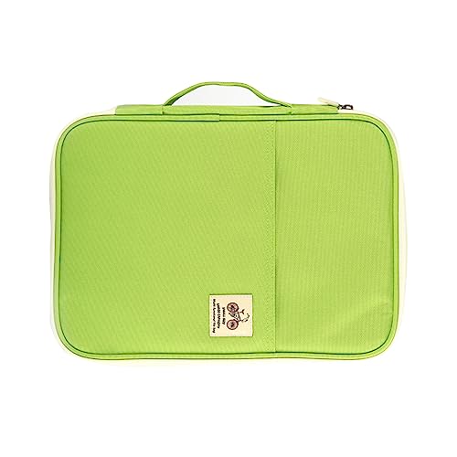 JEWEDECO Reise Organizer A4-dokumententasche Portfolio-Organizer Mit Reißverschluss Tragbare Tasche Für Reisen Und Geschäftsreisen Aufbewahrungskoffer Aus Wasserdichtem Material von JEWEDECO