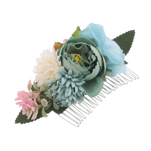 JEWEDECO Robuster Haarschmuck mit Realistischen Kunstblumen Eleganter Brautschmuck für Täglichen Gebrauch und Besondere Anlässe von JEWEDECO