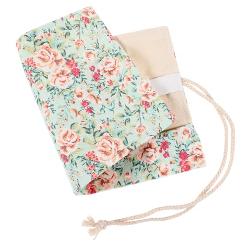 JEWEDECO Roll-up-stiftehalter Aus Canvas Mit Mehreren Positionen Zum Aufbewahren Von Stiften Bleistiften Und Pinseln Leicht Zu Tragen Und Aufzubewahren Für Kunststudenten Und Künstler von JEWEDECO