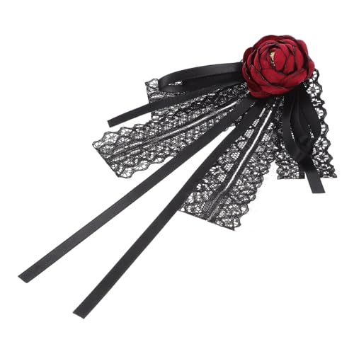 JEWEDECO Fliege-brosche Für Damen Kragen Schleifenbrosche Anstecknadel Kleidungsaccessoire Anzug Kleid Tasche Schal Kopftuch von JEWEDECO