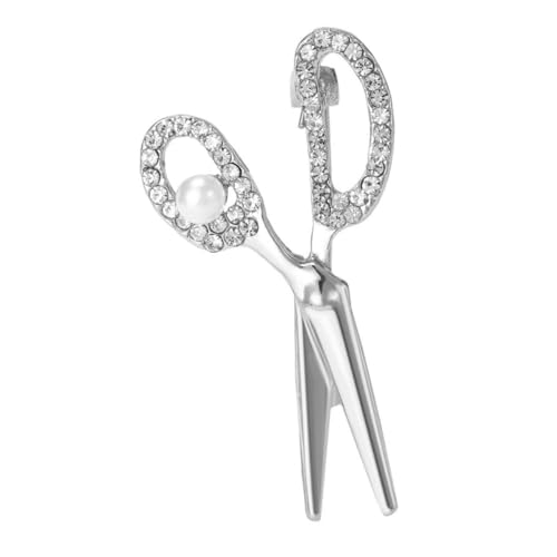 JEWEDECO Scherenbrosche für Damen Herren Kreative Anstecknadel Legierung Modisches Accessoire für Anzüge Taschen Hüte Perfektes für Besondere Anlässe von JEWEDECO