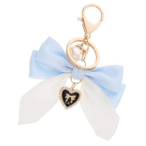 JEWEDECO Bowknot Schlüsselanhänger Für Damen Stilvoller Taschenschmuck Mit Kunstperle Vielseitig Einsetzbar Als Schlüsselanhänger Oder Taschenanhänger Für Und Handtaschen Charmantes JEWEDECO Bowknot Schlüsselanhänger Für Damen Stilvoller Taschenschmuck Mit Kunstperle Vielseitig Einsetzbar Als Schlüsselanhänger Oder Taschenanhänger Für Und Handtaschen Charmantes von JEWEDECO