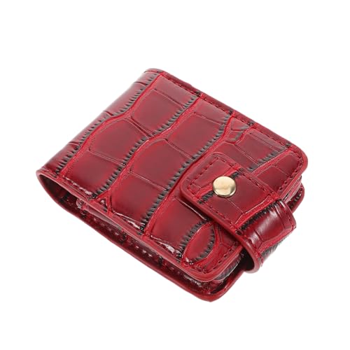 JEWEDECO Schminkkoffer Make-up Mit Spiegel Organizer-etui Tragbare Kosmetik-Aufbewahrungstasche Für Lippenstift Lippenstifthalter Aus Pu- von JEWEDECO