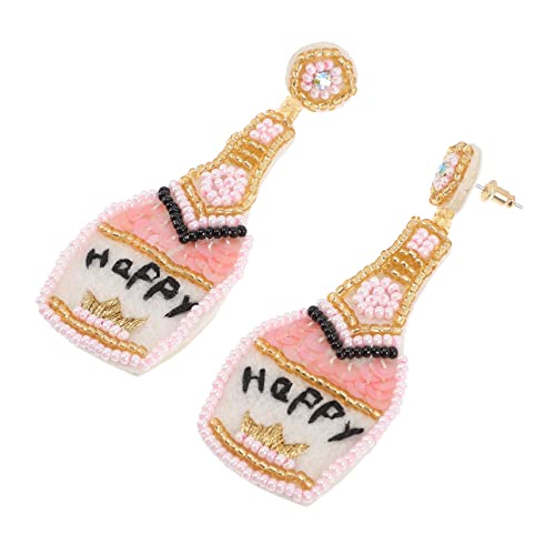 JEWEDECO Perlenohrringe Damen Sommerschmuck Strandaccessoires Leichte Ohrringe Für Mode Statement Ohrringe Mit Perlen Für Festival Urlaub Geburtstag von JEWEDECO