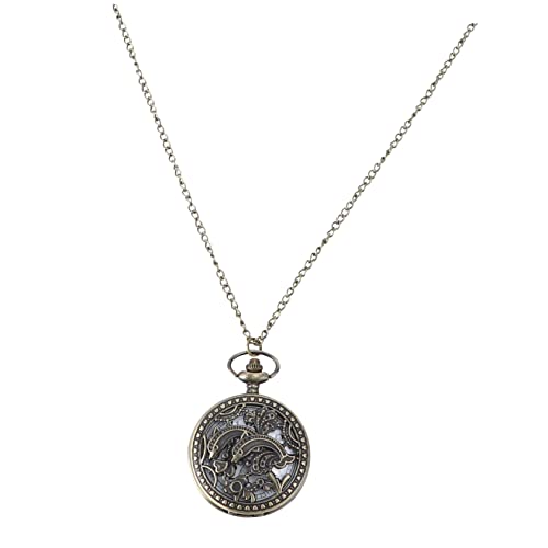 JEWEDECO Retro Taschenuhr Kette Mit Kreativen Design Vintage Pendeluhr Als Modisches Schmuckstück Und Praktischer Zeitmesser Für Damen Und Herren JEWEDECO Retro Taschenuhr Kette Mit Kreativen Design Vintage Pendeluhr Als Modisches Schmuckstück Und Praktischer Zeitmesser Für Damen Und Herren von JEWEDECO