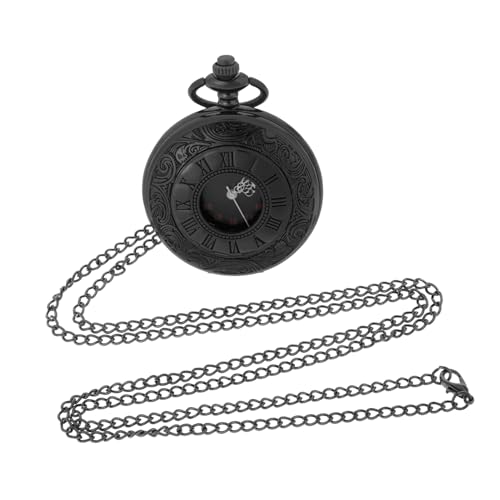 JEWEDECO Vintage Taschenuhr Mit Kette Retro Umhängeuhr Im Klassischen Design Für Damen Und Herren Präzise Zeitmessung Robust Und Dekorativ Für Besondere Anlässe von JEWEDECO