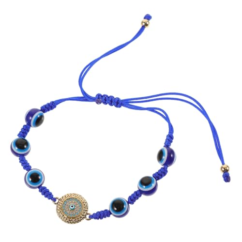 JEWEDECO Armband Mit Bösem Blick Perlenarmband Gewebtes Armband Damen-handgelenkschmuck Damen-handkette Statement-armband Modearmband Für Damen von JEWEDECO