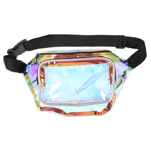 JEWEDECO 1stück Transparente Hüfttasche Für Strand Und Outdoor Modische wasserdichte Aufbewahrungstasche Aus Pu Für Damen Für Täglichen Gebrauch Und Praktische Aufbewahrung von JEWEDECO