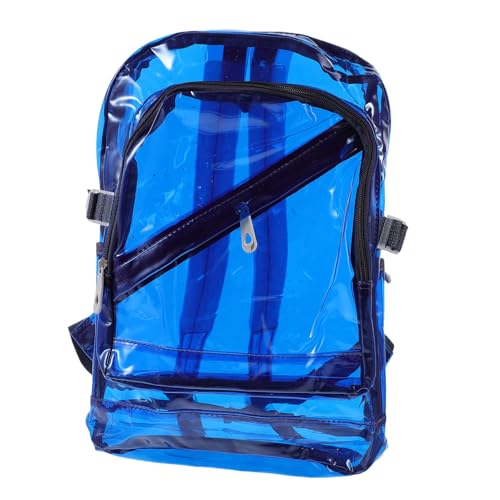 JEWEDECO Transparente Umhängetasche Für Kinder Klar Und Geräumig Mit Robusten Schultergurten Schule Oder Ausflüge von JEWEDECO