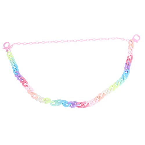 JEWEDECO Trendige Doppellagige Hosenkette in Candy Farben Ultraleichtes Robustes Harz Design Modisches Accessoire für Damen und Herren für Partys Tanz und Streetwear JEWEDECO Trendige Doppellagige Hosenkette in Candy Farben Ultraleichtes Robustes Harz Design Modisches Accessoire für Damen und Herren für Partys Tanz und Streetwear von JEWEDECO