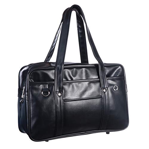JEWEDECO Wasserdichter Pu Schuluniform Umhängetasche Für Studenten Unisex Cosplay Handtasche Mit Großer Kapazität Schultertasche Für Schule Und Freizeit von JEWEDECO