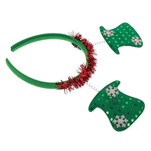 JEWEDECO Hut-stirnband Weihnachtsmütze Kopfschmuck Haarreifen Weihnachtskopfbedeckung Haarschmuck Weihnachtskostüm Weihnachtsparty JEWEDECO Hut-stirnband Weihnachtsmütze Kopfschmuck Haarreifen Weihnachtskopfbedeckung Haarschmuck Weihnachtskostüm Weihnachtsparty von JEWEDECO