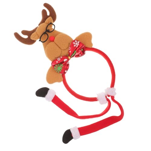 JEWEDECO Weihnachtliches Haarband Für Erwachsene Niedliches Weihnachts-stirnband Mit Entzückendem Rentier-design Für Festliche Anlässe Und Partys Bringt Spaß Und Freude Die Feiertage von JEWEDECO