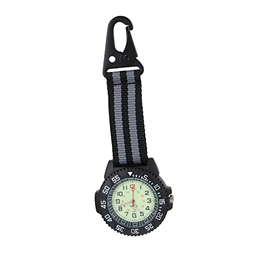 JEWEDECO Karabineruhr Mit Karabiner-Clip Für Outdoor Sport Fans Oder Bauarbeiter von JEWEDECO
