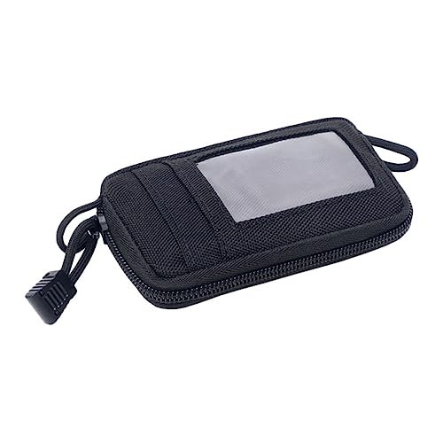 JEWEDECO wasserdichte Nylon Bauchtasche Herren Mini Geldbörse mit Münzfach Kartenhalter für Outdoor Sport Reisen und Alltag von JEWEDECO