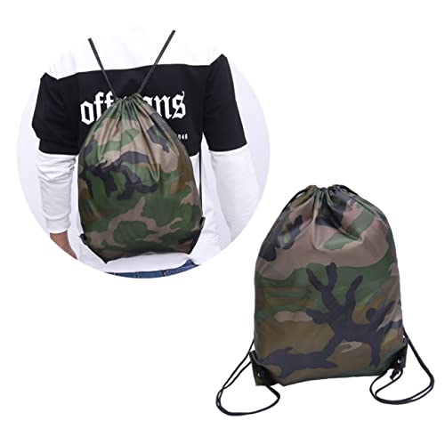 JEWEDECO wasserdichte Polyester Drawstring Rucksäcke Im Camouflage Design Für Erwachsene Und Ideal Für Sport Schwimmen Strand Und Urlaub JEWEDECO wasserdichte Polyester Drawstring Rucksäcke Im Camouflage Design Für Erwachsene Und Ideal Für Sport Schwimmen Strand Und Urlaub von JEWEDECO