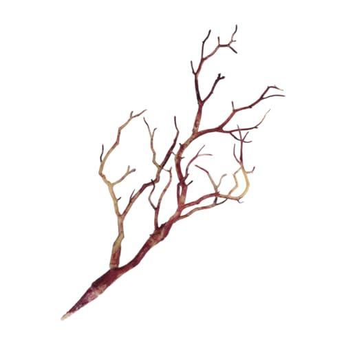 JEWEDECO Geweih Kopfbedeckung Korallenzweig Simulation Stilvolle Raumdekoration Kreative Accessoires Für Halloween von JEWEDECO