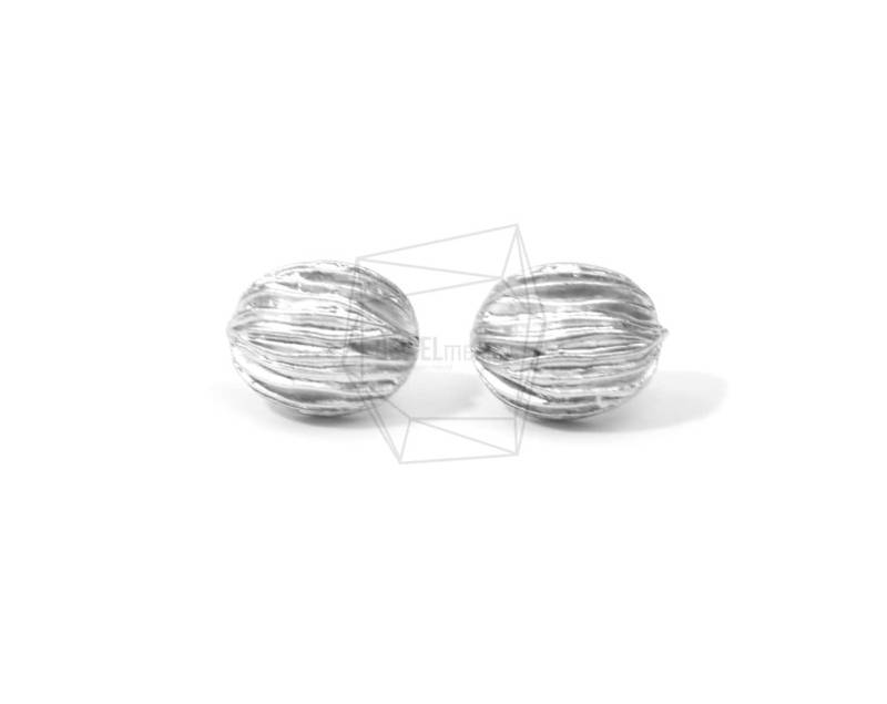 Erg-641-Mr/2stück/Kaffeebohne Ohrring/10mm X 15mm/Matt Rhodiniert Über Messing/Schmuckherstellung Erg-641-Mr/2stück/Kaffeebohne Ohrring/10mm X 15mm/Matt Rhodiniert Über Messing/Schmuckherstellung von JEWELMECCA