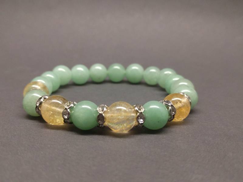 Citrin Und Aventurin Armband Fülle Geschenk Für Mann Frauen Reichtum Wohlstand Grün Erfolg Viel Glück Citrin Und Aventurin Armband Fülle Geschenk Für Mann Frauen Reichtum Wohlstand Grün Erfolg Viel Glück von JEWELRYPARADISEGIFTS