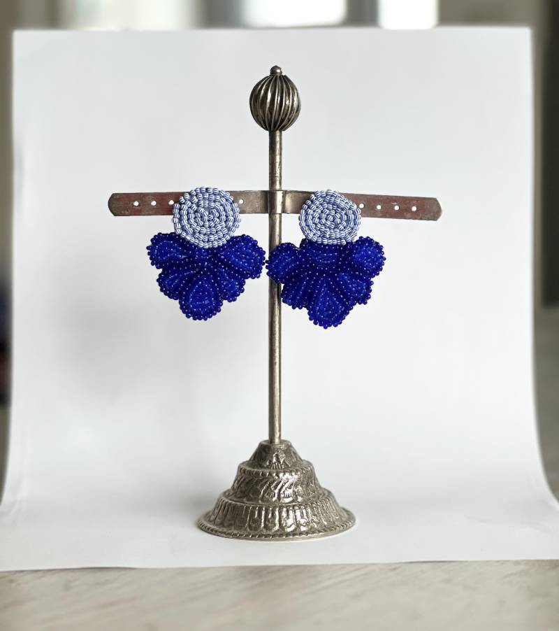 Ohrringe "Blue Dreams" Aus Rocailles Perlen Ohrringe "Blue Dreams" Aus Rocailles Perlen von JEWELRYbyCONCUELA