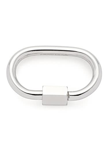 JEWELS BY LEONARDO Joker Clip & Mix Lora • Zwischen-Ring aus silberfarbenem Edelstahl • perfekt zum Einhängen von Anhängern oder verlängern von Basic-Ketten • Schmuck Geschenk für Frauen • 021817 von JEWELS BY LEONARDO