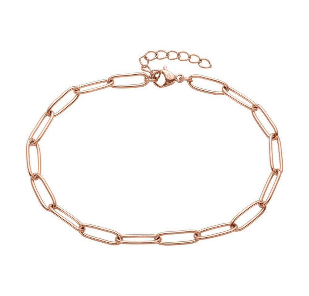 JEWLIX Edelstahlarmband Damenarmband von JEWLIX aus rosévergoldetem Edelstahl von JEWLIX
