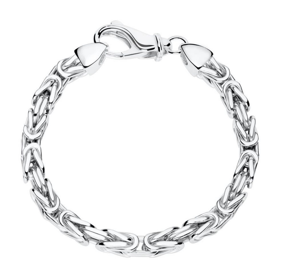 JEWLIX Königsarmband 5,5 mm Königsarmband für Herren aus 925er Silber von JEWLIX