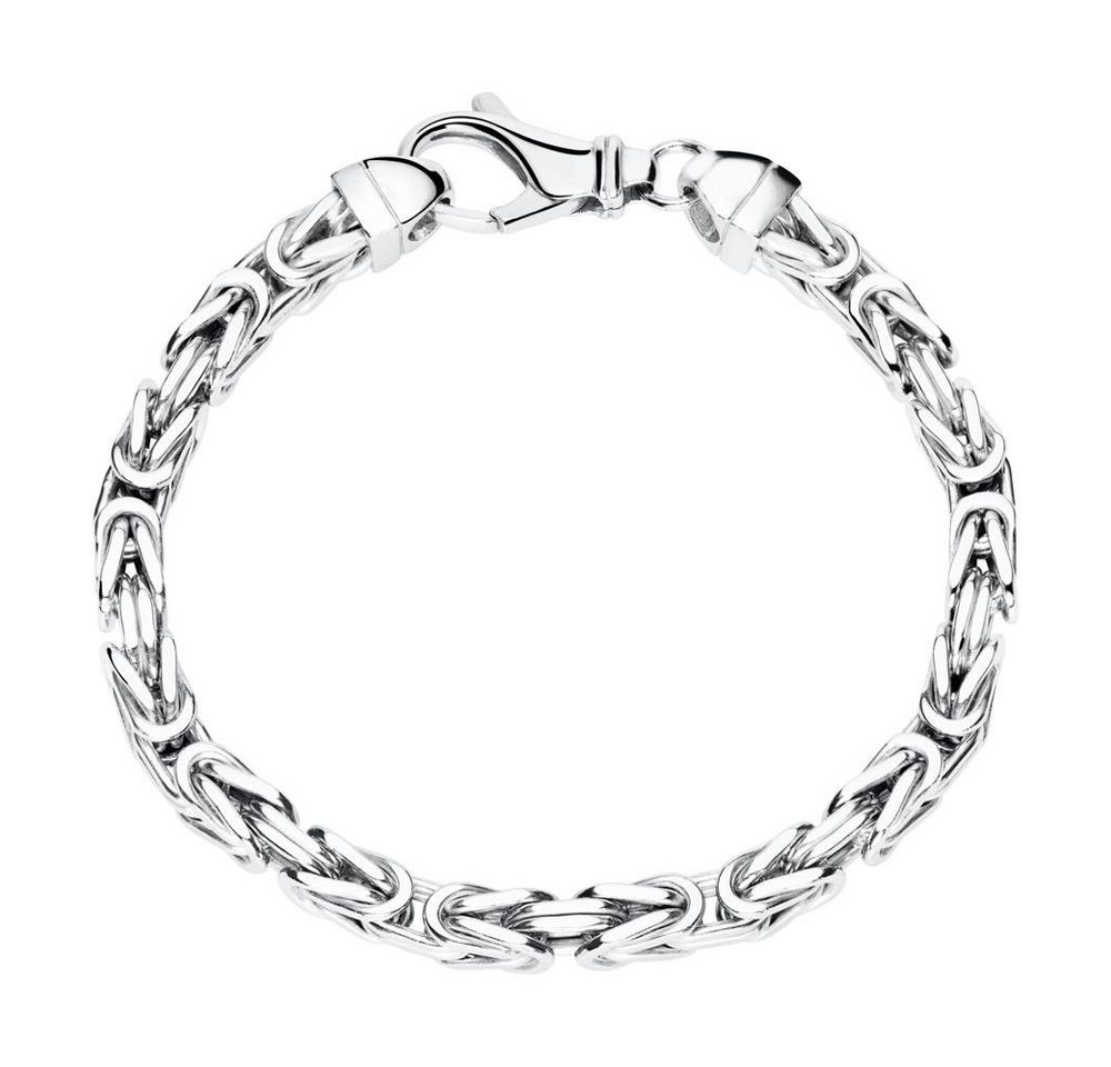 JEWLIX Königsarmband 925er Silber Königsarmband für Herren, 5,0 mm von JEWLIX