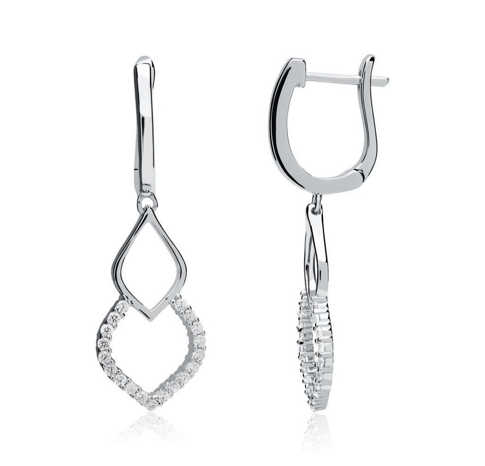 JEWLIX Paar Ohrstecker JEWLIX Ohrringe 925er Silber Zirkonia SE0839 von JEWLIX