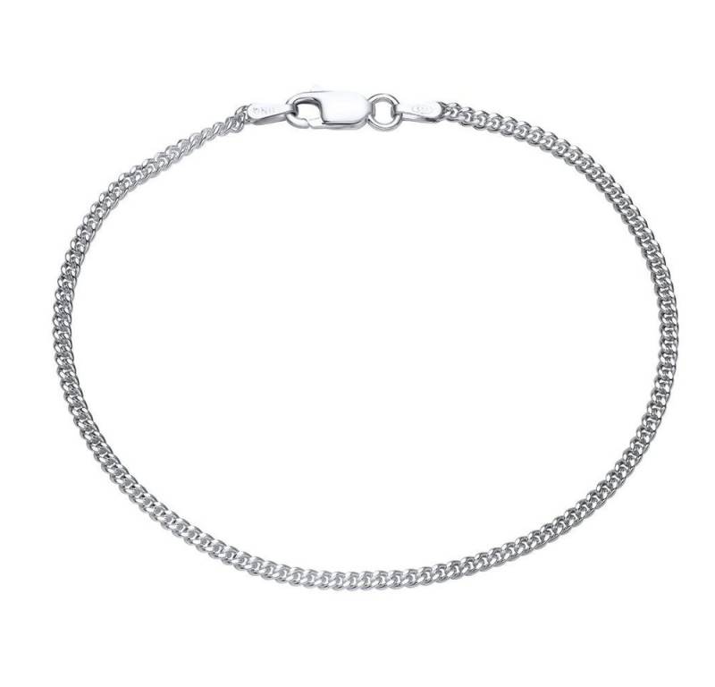 JEWLIX Panzerarmband JEWLIX 925 Panzerarmband Damen Herren 2mm (Länge 19cm) PA0020 von JEWLIX