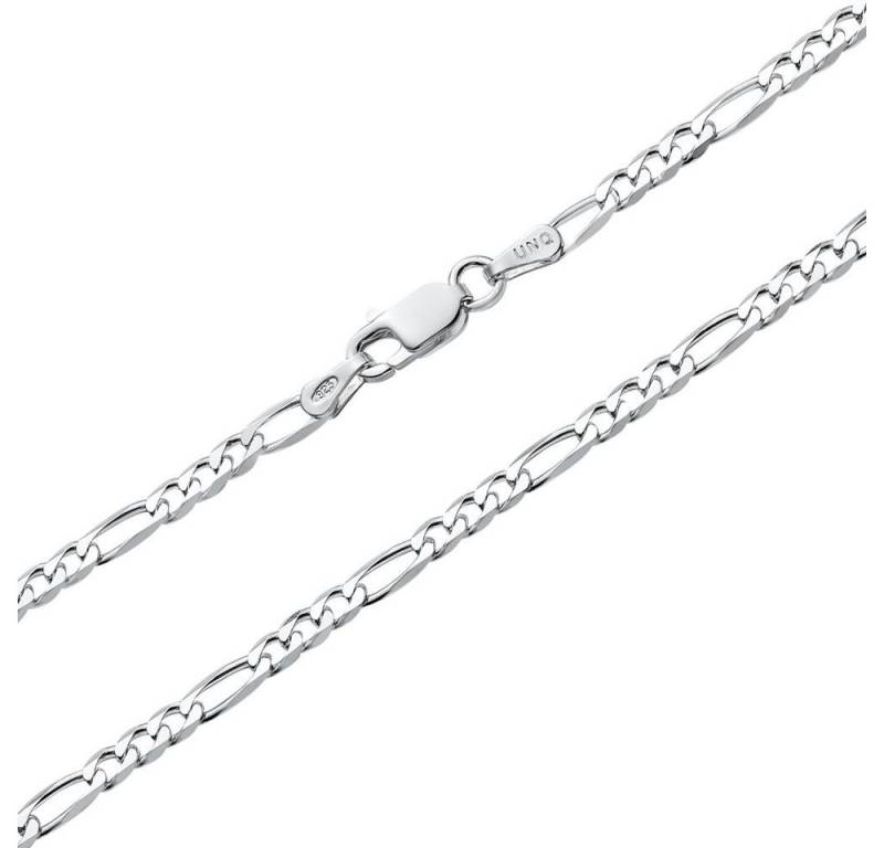 JEWLIX Silberkette 925 Silber Figarokette 3,5mm Länge wählbar inkl Etui FK0035 Länge 40cm von JEWLIX