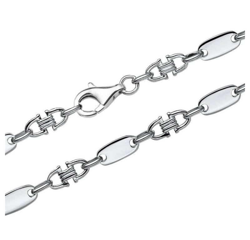 JEWLIX Silberkette Herren Plattenkette aus 925er Sterlingsilber von JEWLIX
