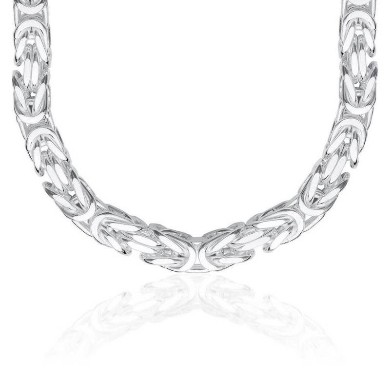 JEWLIX Silberkette Massive Königskette aus 925 Sterlingsilber-10 mm-Halskette für Herren von JEWLIX