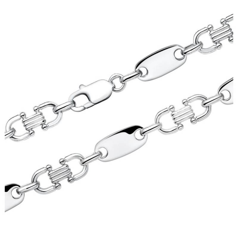 JEWLIX Silberkette Plattenkette für Herren aus Sterlingsilber von JEWLIX
