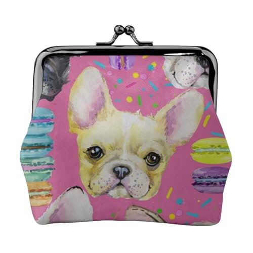 Animal Dog Print Multifunktionale Geldbörse Mode Münze Geldbörse Karte Tasche Unisex, Schwarz , Einheitsgröße von JEWOSS