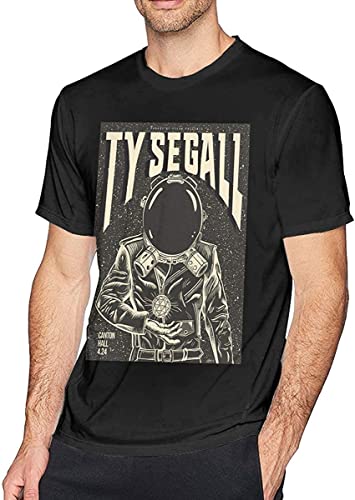 Mens Ty Singer Segall Comfortable T-Shirts Cool Tops Black T-Shirts & Hemden(X-Large) von JEWUNO957